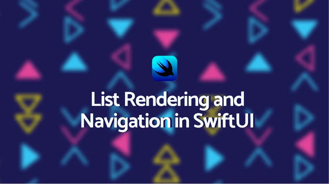 How to render a list and Navigate between screens in SwiftUI